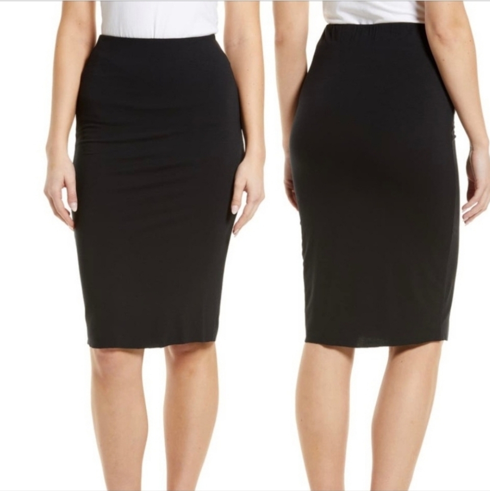Philosophy Classic Black Pencil Skirt